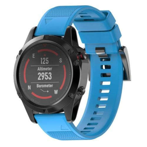 Silicone Strap Replacement Easy Fit Watch Band For Garmin Fenix5