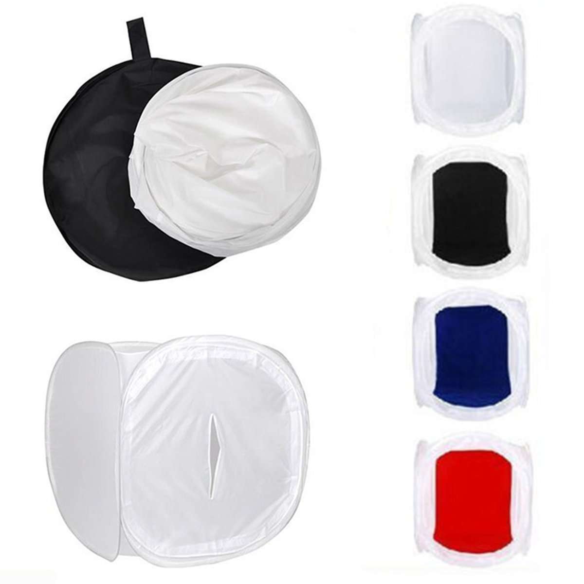 30x30x30cm Portable Photo Studio Photography Light Box Lighting Shooting Tent Backdrop - 0.22kg