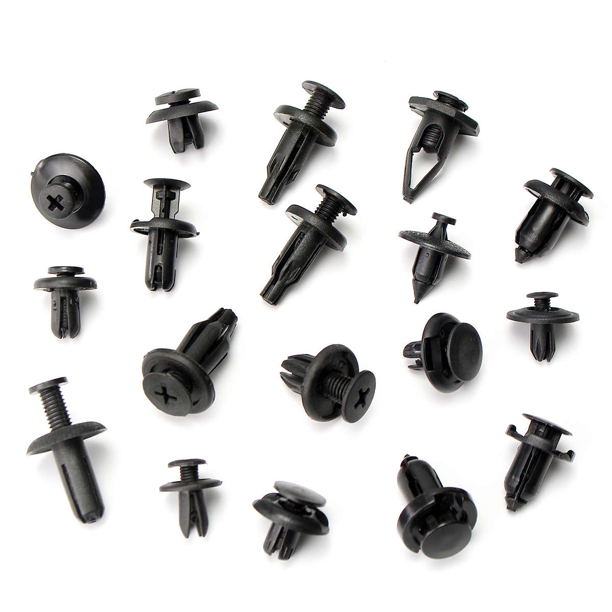 180 Pcs Car Automotive Pushpin Rivet Trim Clip Assortment Kit For Honda For