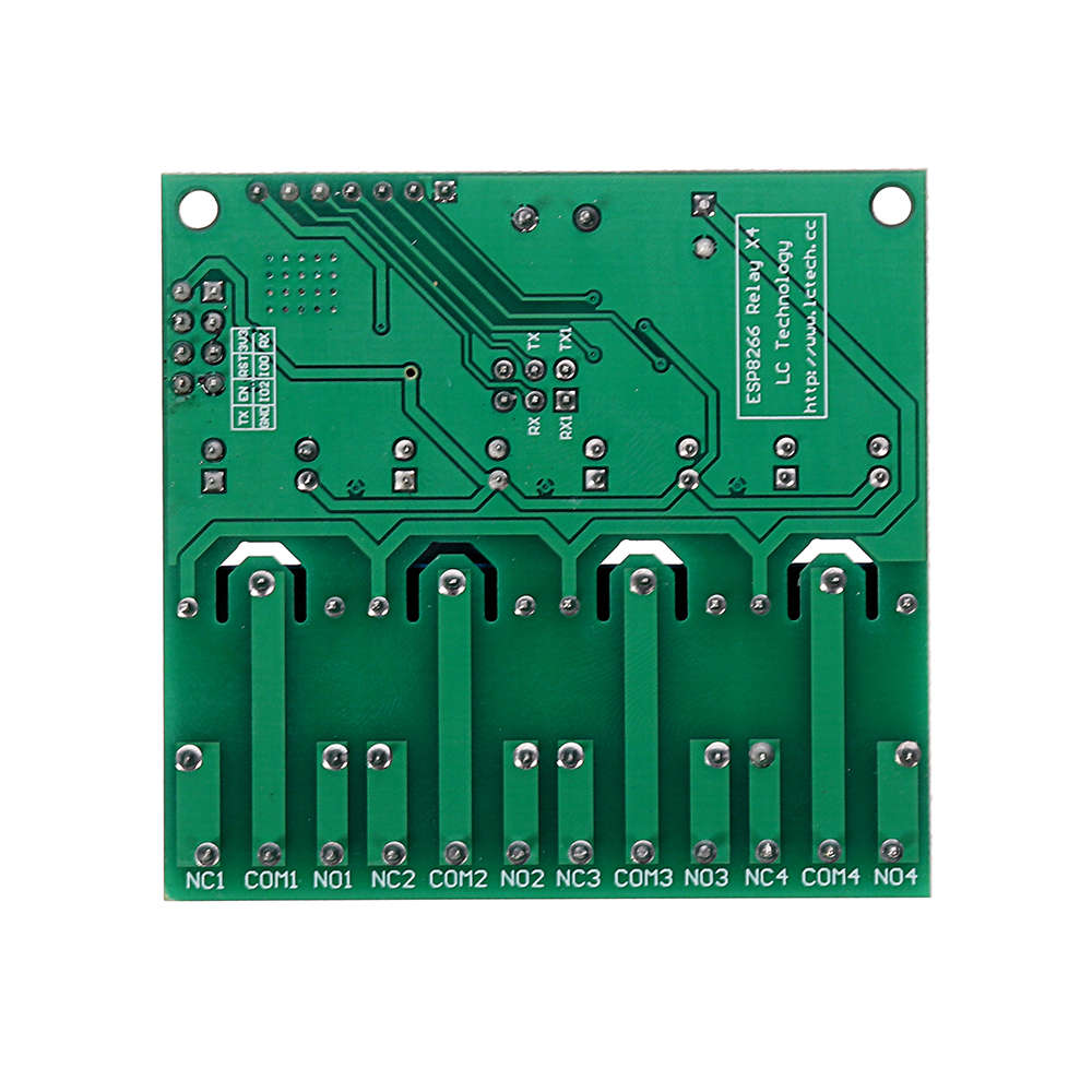 DC5V ESP8266 Four Channel Wifi Relay IOT Smart Home Phone APP Remote Control Switch - 0.06kg