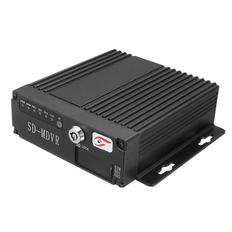 SW-0001A 12V Mobile HD DVR Realtime Video Audio Recorder Bus Car DVR