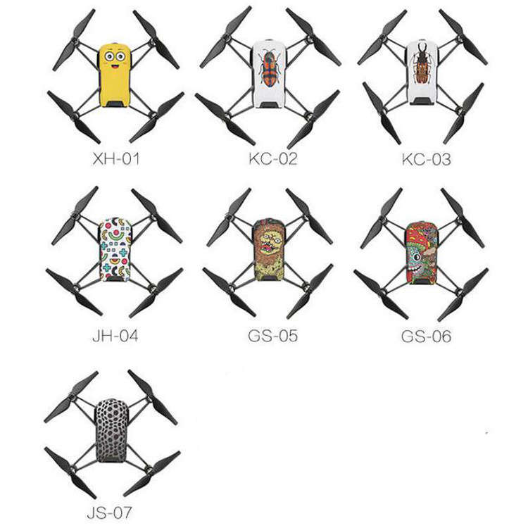 Upper Snap On Top Body Cover Shell Protector Frame Case for DJI Ryze Tello RC Drone - 0.01kg