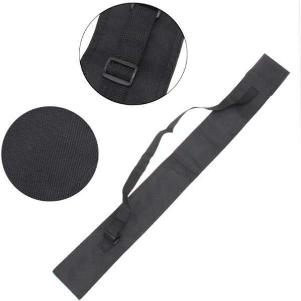 45 Inch (115cm) Black Pool Cue Bag for 3/4 Billiard Stick Storage