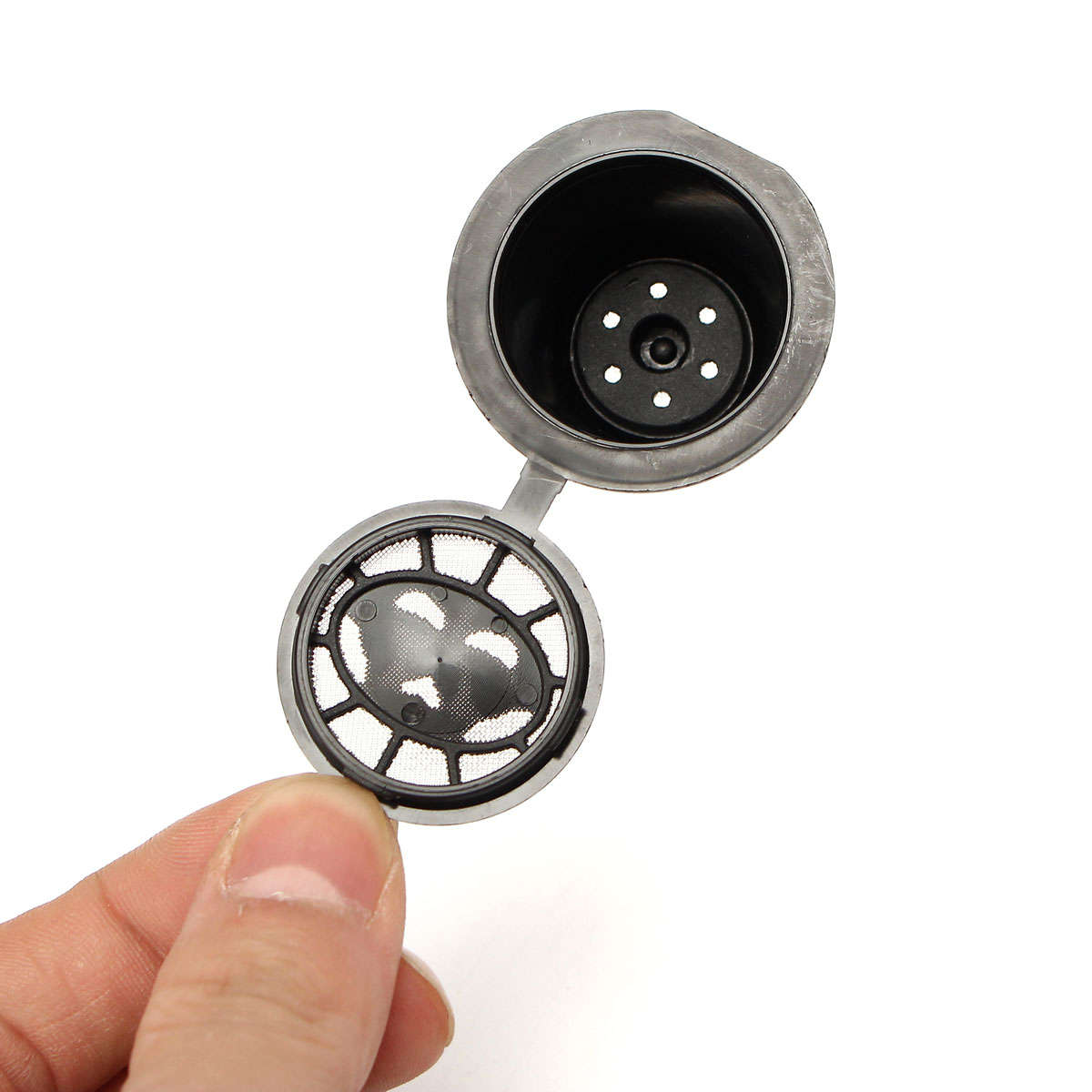 8Pcs Set Refillable Reusable Coffee Capsules Pod Reusable Refilling Filter for Nespresso Machine