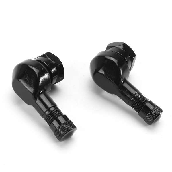 otorcycle Wheel Tire Stem Tubeless Valve 90 Degree Angle CNC Aluminum