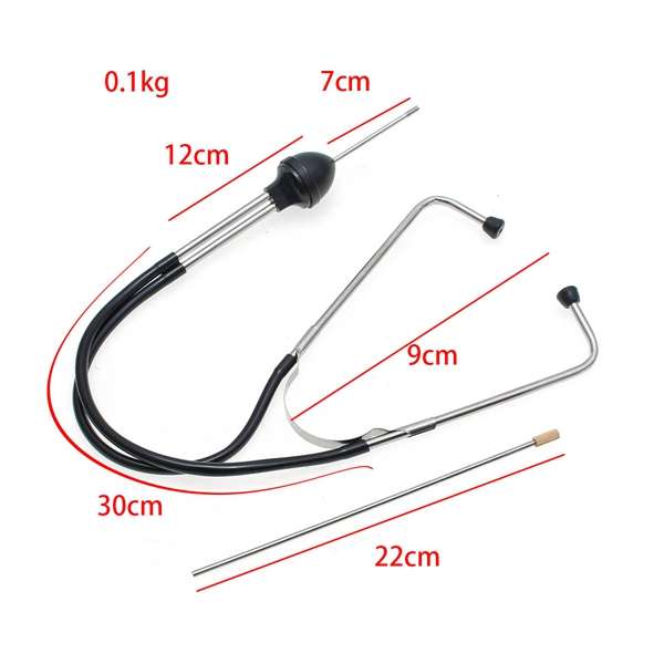 Diagnostic Tools Block Detector Tester Automotive Mechanics Stethoscope Engine Analyzer