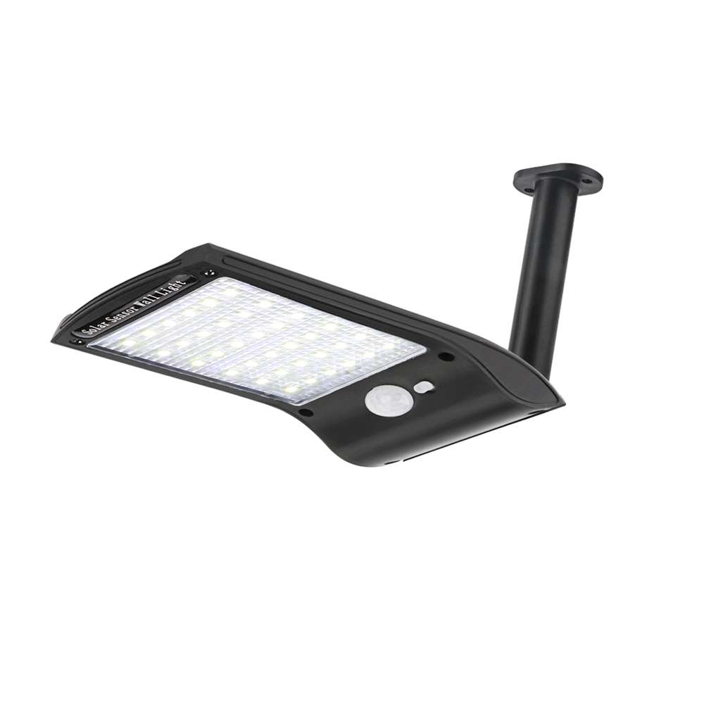 Solar Powered 36 LED PIR Motion Sensor Waterproof Street Security Light Wall Lamp for Outdoor Garden