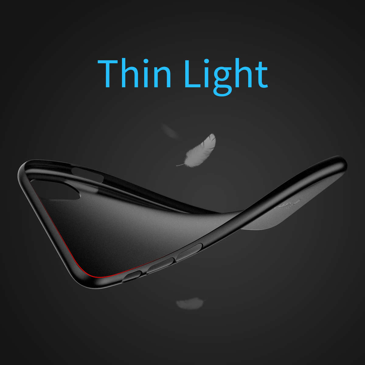 Baseus PP 0.45mm Ultra Thin Anti Fingerprint Protective Case Cover for iPhone XS/X