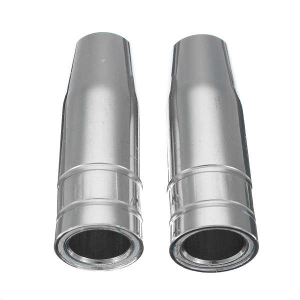 12Pcs 0.6mm M6 Thread MB15 Mig Welding Torch Shroud Nozzle Tip Kit