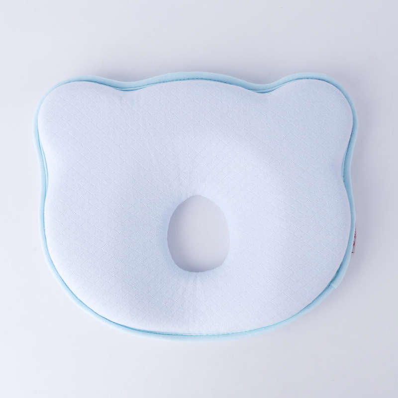 Baby Pillow Infant Toddler Sleep Positioner Anti Roll Cushion Flat Head Prot