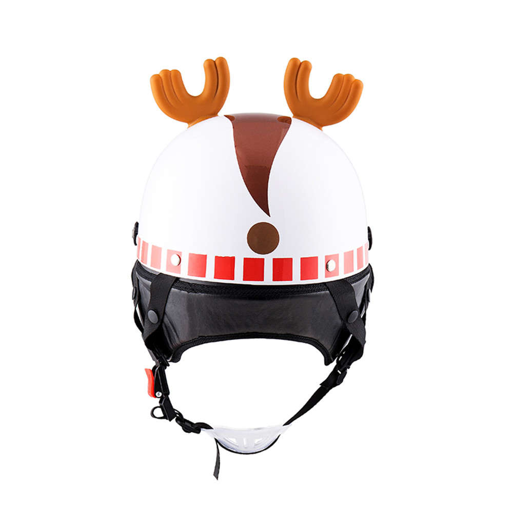 BYB ABS Children Cute Helmet Protective Anti-fog Lens Breathable Cartoon Universal