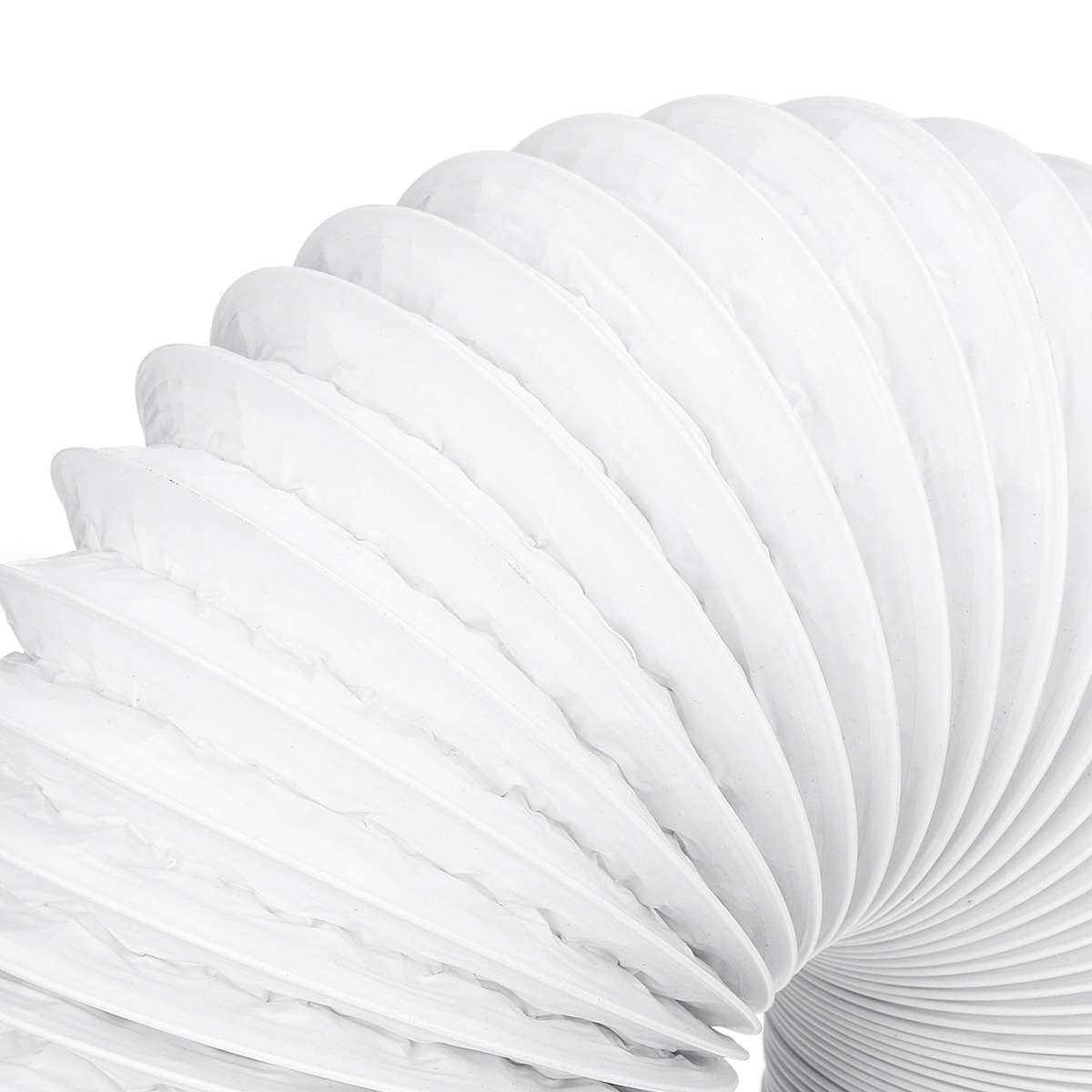 180cm PVC Aluminum Foil Universal Portable Air Conditioner Exhaust Hose 12.5cm Dia