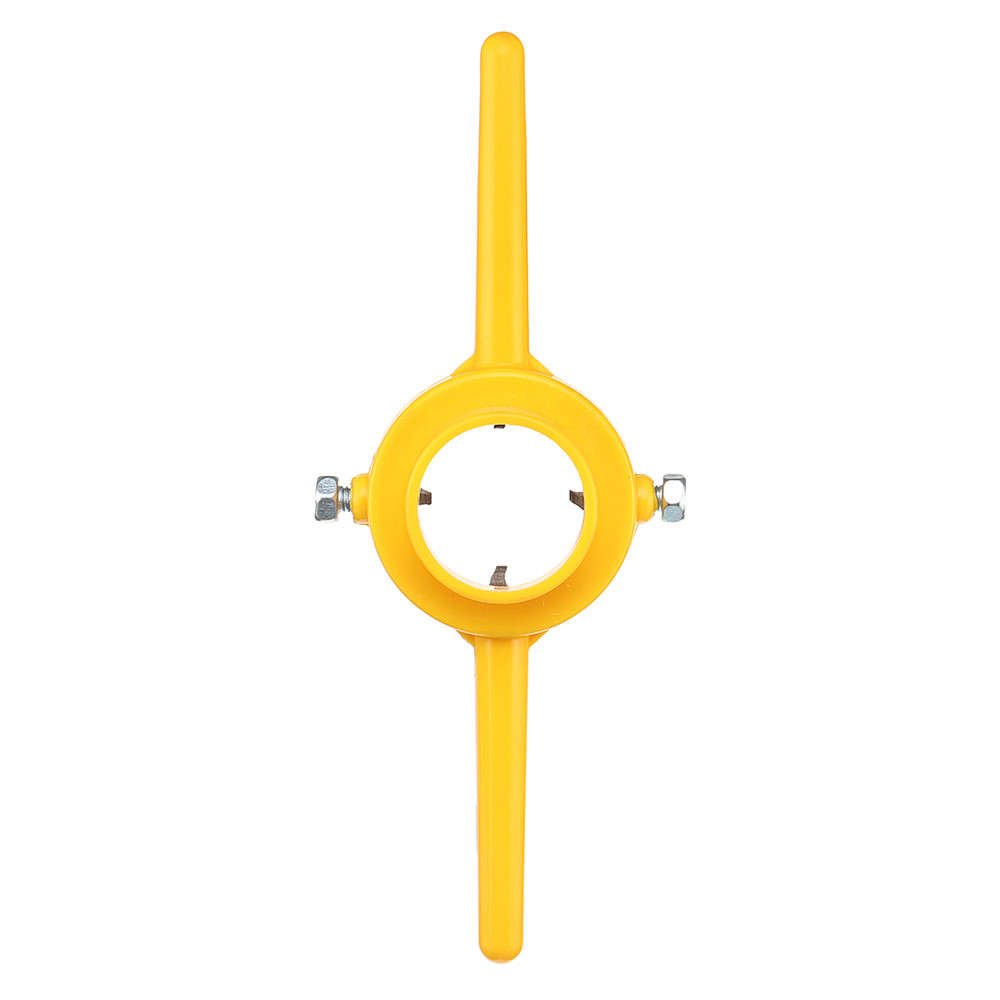 6pcs NPT Die Set PVC Thread Tool Maker 1/2 3/4 1 Inch PVC Pipe Threader Screw Die