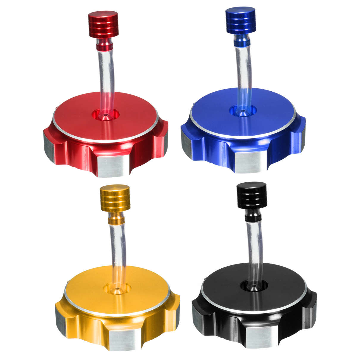 Aluminum Fuel Petrol Tank Cap Breather Pipe For Pit Dirt Bike 50cc 110cc 125cc