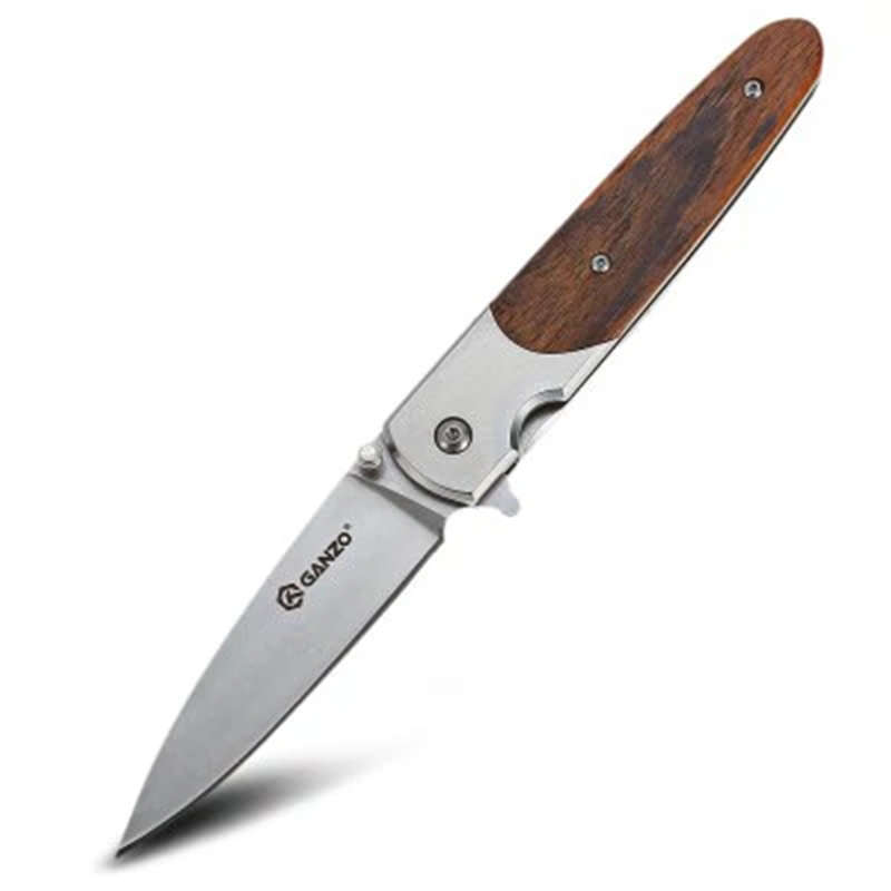 GANZO G743 - 2 - WD1 20.2CM Browning Fixed Blade Knives Mini Pocket Folding Knife Survival Knife