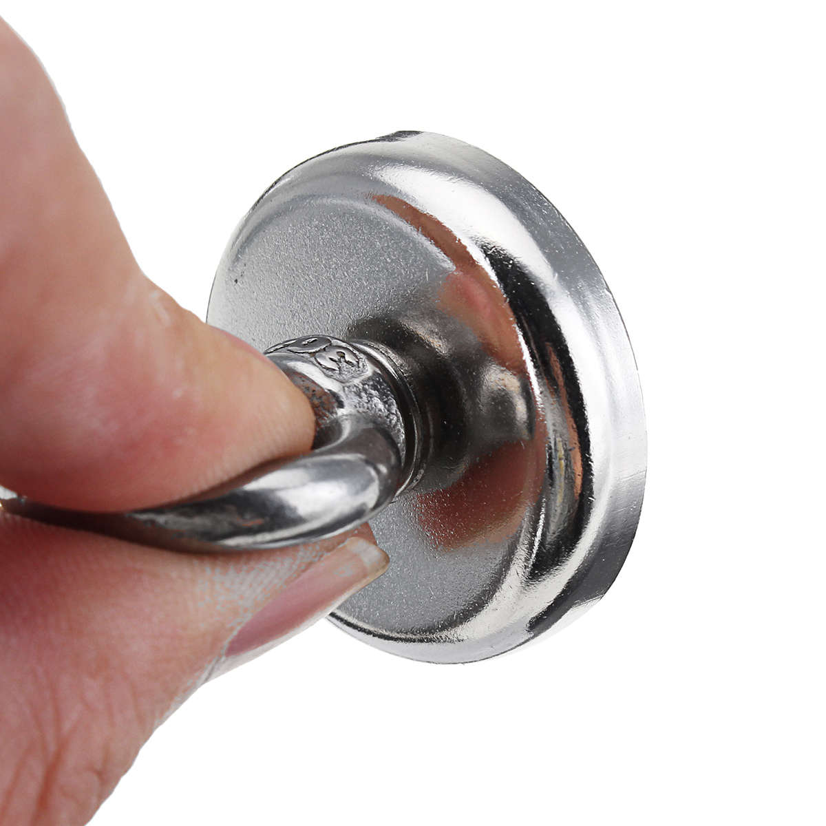 32x31.5mm Neodymium Recovery Magnet Hook Metal Detector Treasure Hunting Fishing Sucker