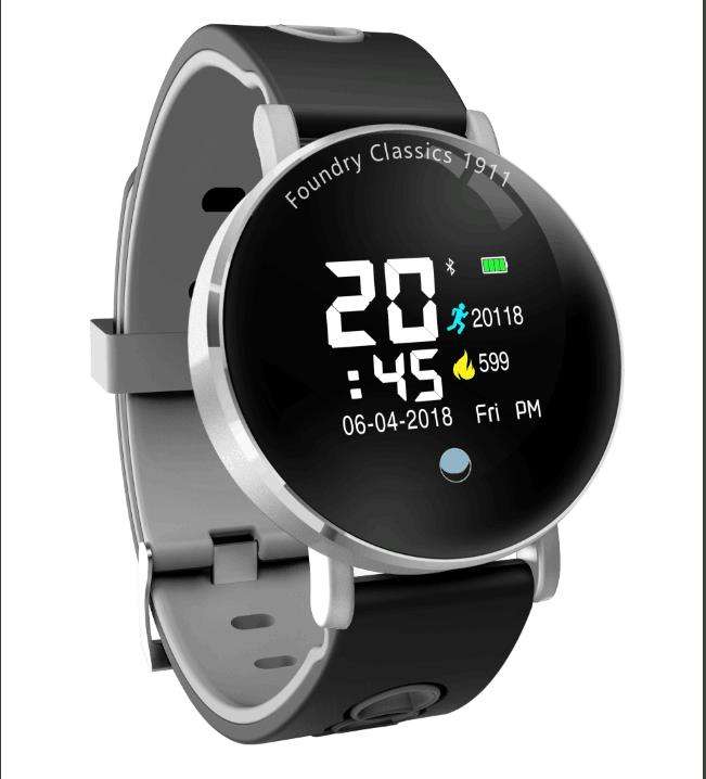 Fitness Tracker HR, Activity Tracker Blood Pressure Heart Rate Stopwatch Sport Mode Smart Watch