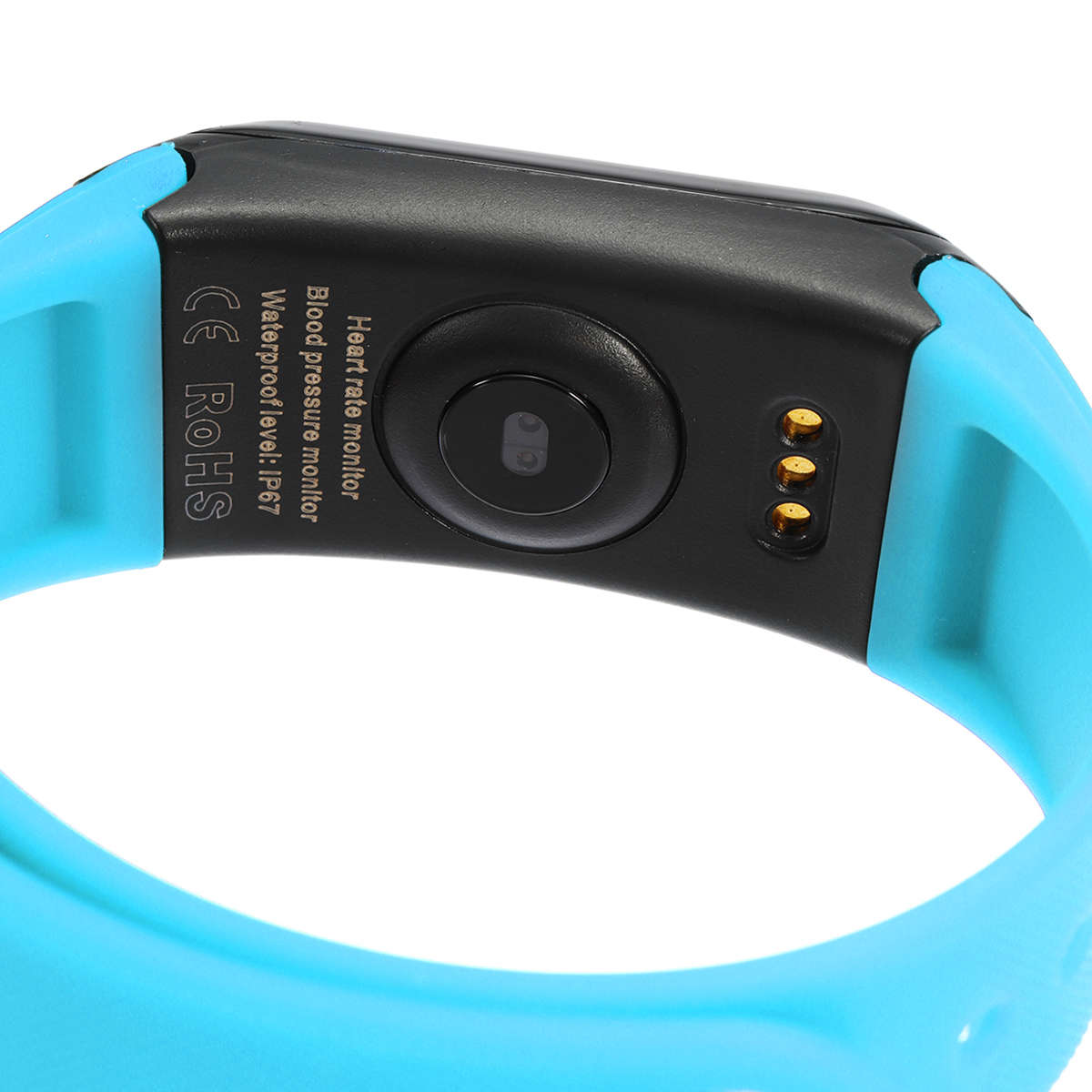 Single Touch Smart Bracelet Wristband Watch Bluetooth Heart Rate Fitness Tra