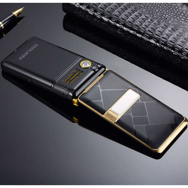 BLT610 2.6'' 2800mAh Touch Screen Dual Screen Dual SIM FM Flashlight Long Standby Flip Feature Phon