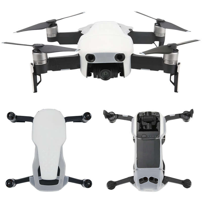 Silicone Protective Body Shell Cover Fuselage Anti-Slip Case Skin Wrap for DJI Mavic Air Drone