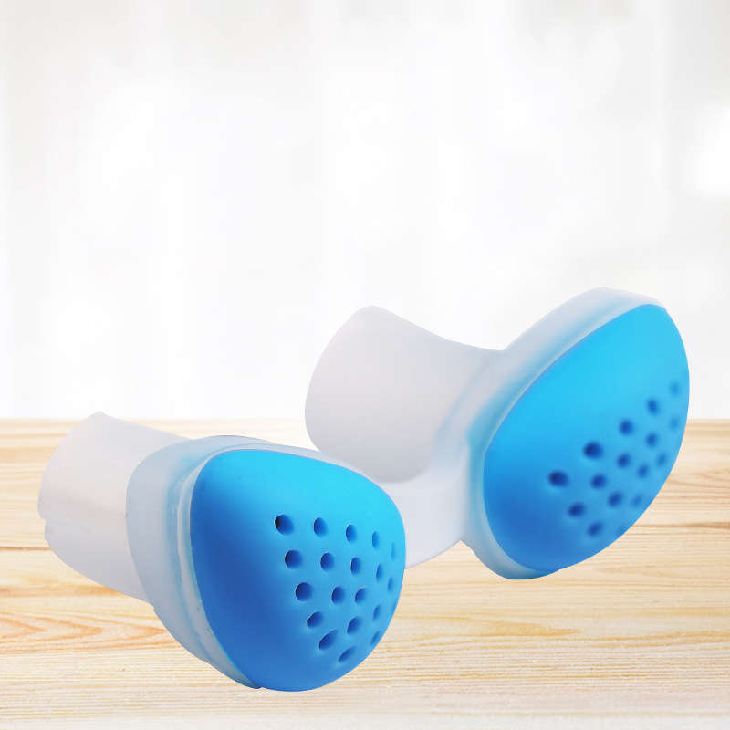 2 IN 1 Mini Silicone Anti Snore Device and Air Purifier Nasal Dilator Apnea Ai
