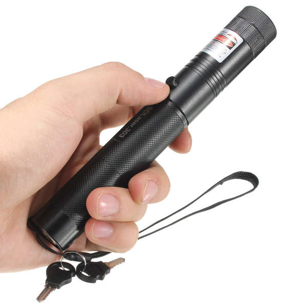 Adjusting 303 650nm Red Beam Laser Pointer - 0.10kg