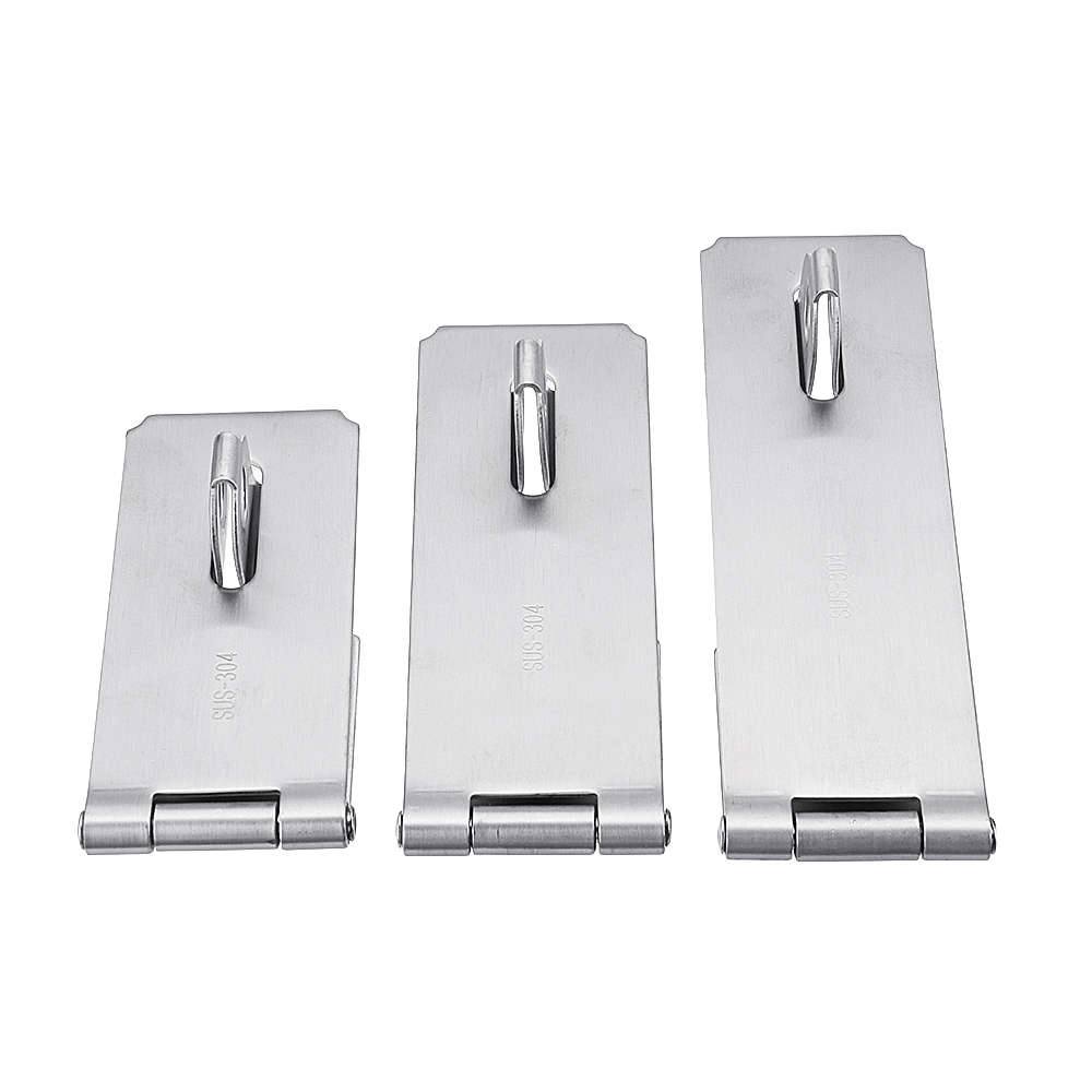 n 304 Stainless Steel Safety Hasps Heavy Duty Gate Bolt Latch Buckle A