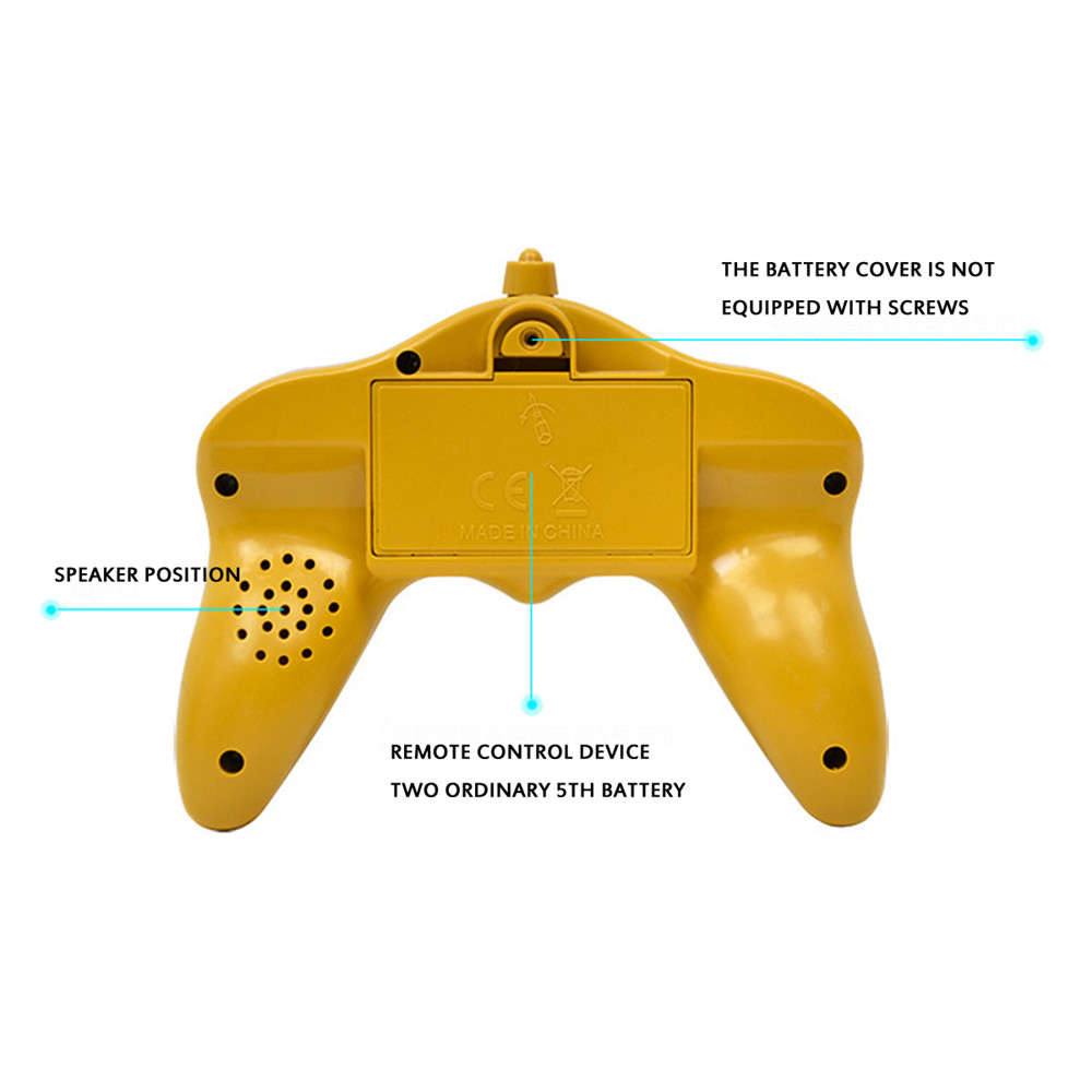 Ao Hai 3853 1/24 2.4G 8CH Rc Car Alloy Excavator Engineering Truck RTR Toy - 1kg