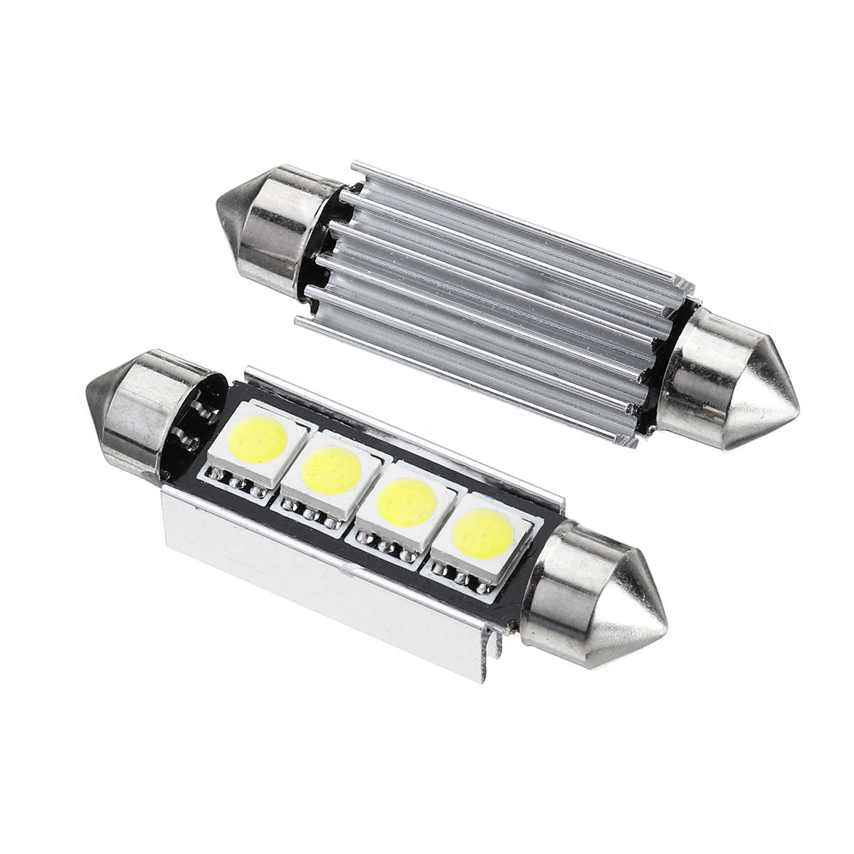 T10 T5 White Car Interior LED Lamp Replacement Bulb Reading Dome Lights for