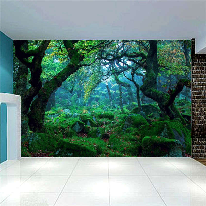 5x3FT Nature Jungle Forest Tree Photography Background Backdrop Studio Props