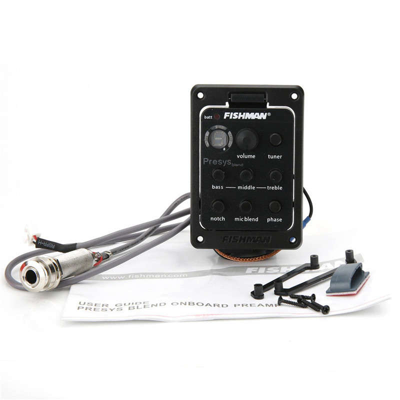 Presys Blend 301 Acoustic EQ Equalizer Guitar Preamp Piezo Pickup Tuner