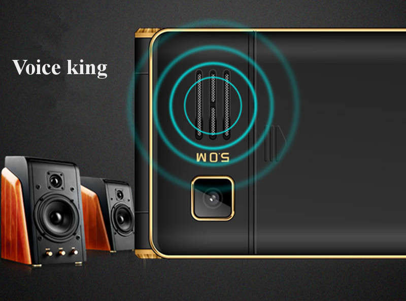 TKEXUN G10+ Flip Analog TV 6500mAh 4.0 Inch Dual Touch Screen Dual Flashlight Dual SIM Feature