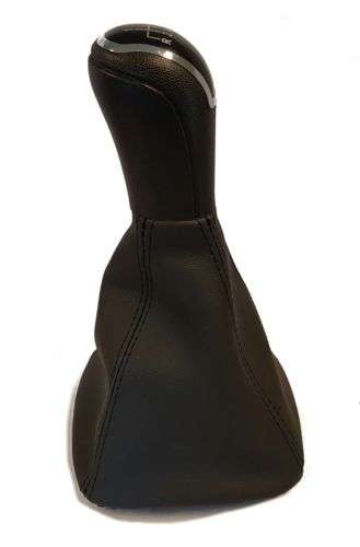 6 Speed Gear Stick Shift Knob Gaiter Cover For Mercedes C Class W203