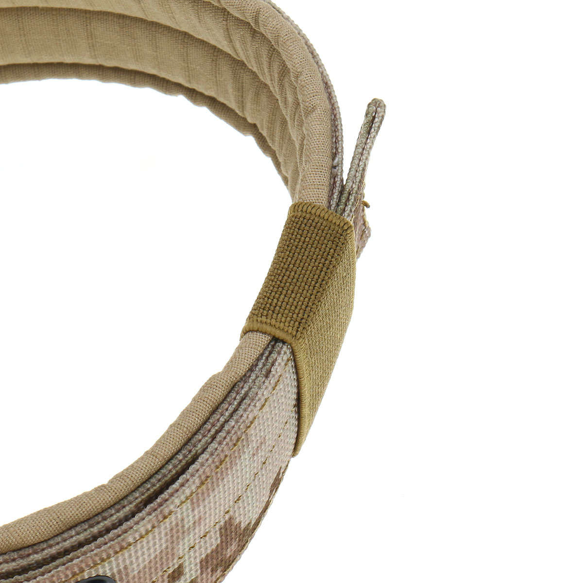 ical Military Adjustable Dog Training Collar Nylon Leash w/Metal Buckl