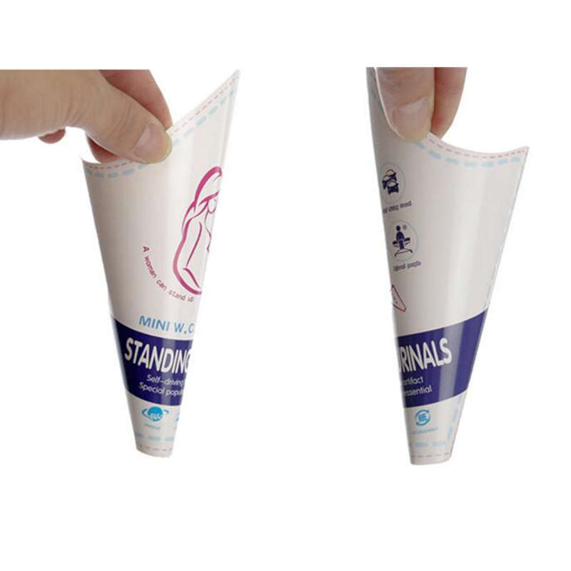 10Pcs/1Bag Disposable Female Urine Lady Funnel Urination Device Outdoor Spor