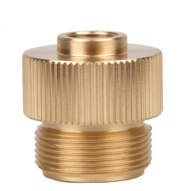 IPRee Camping Cooking Stove Converter Copper Propane MAPP Gas Regulator Valve Adapter