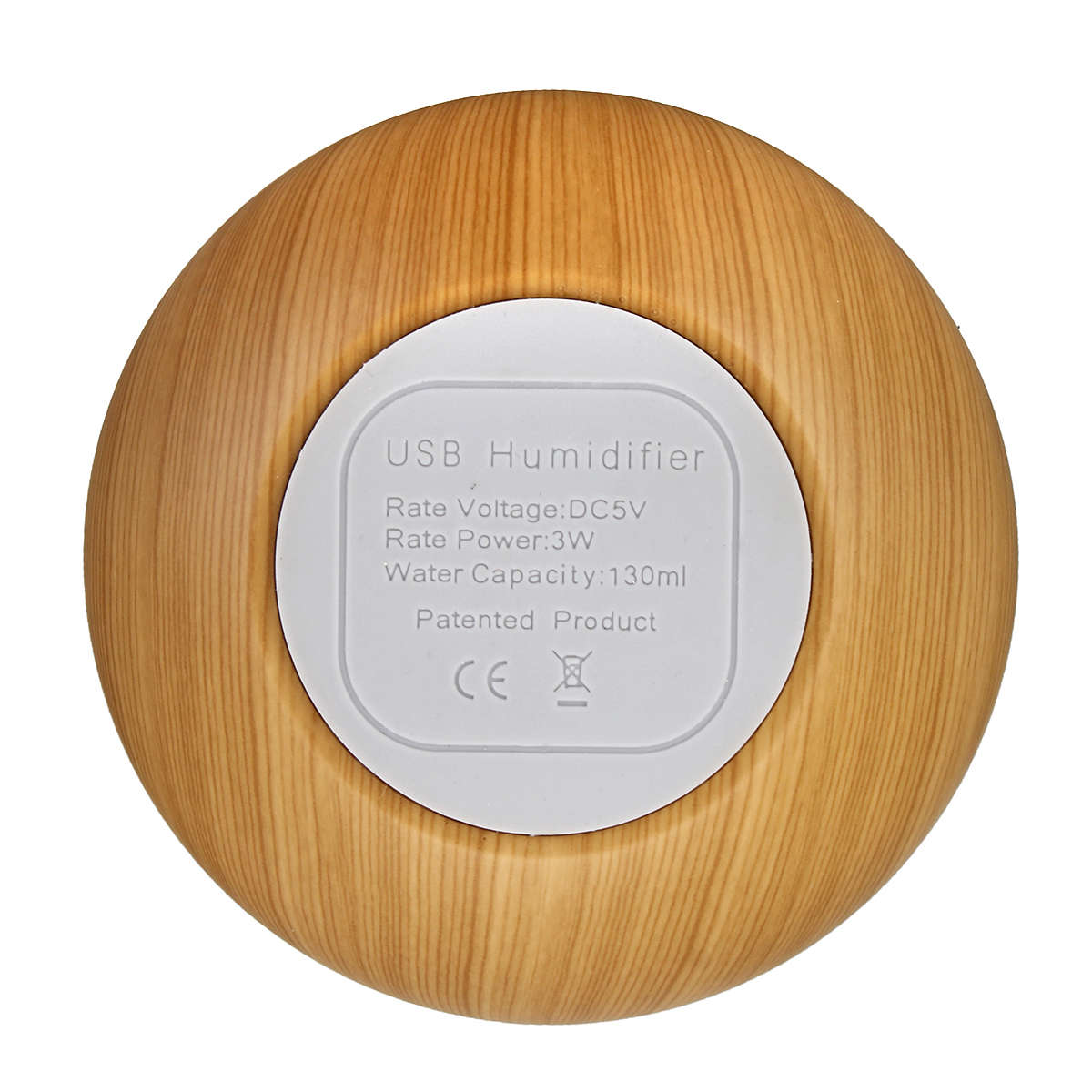 lorful USB Intelligent Wood Grain Humidifier Ultrasonic Air Humidifier
