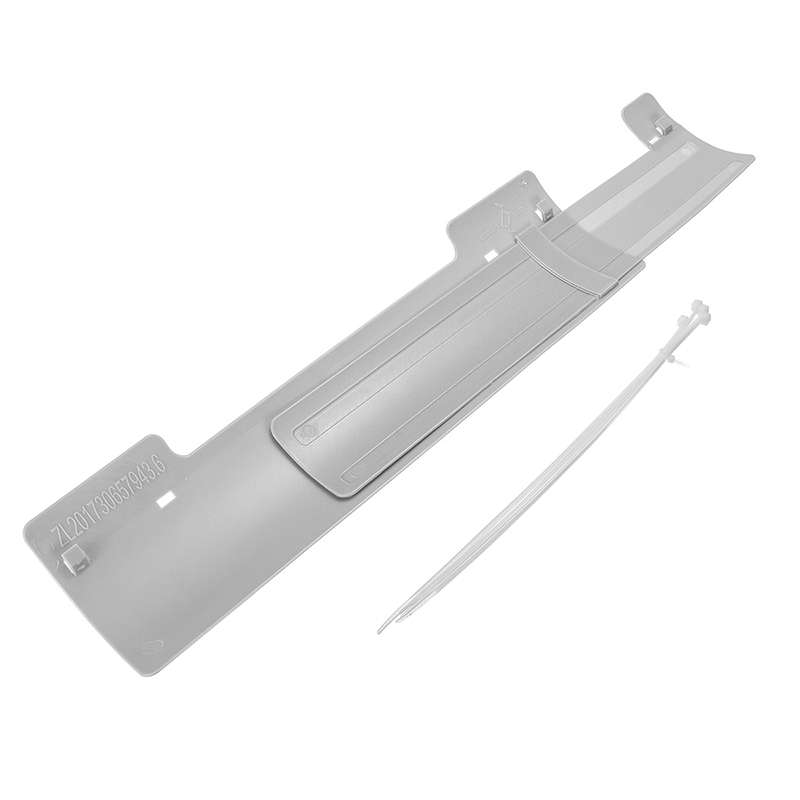 Air Conditioning Wind Shield Cold Wind Gas Deflectors Retractable Baffle Plastic Ex... (COLOR: GREY)