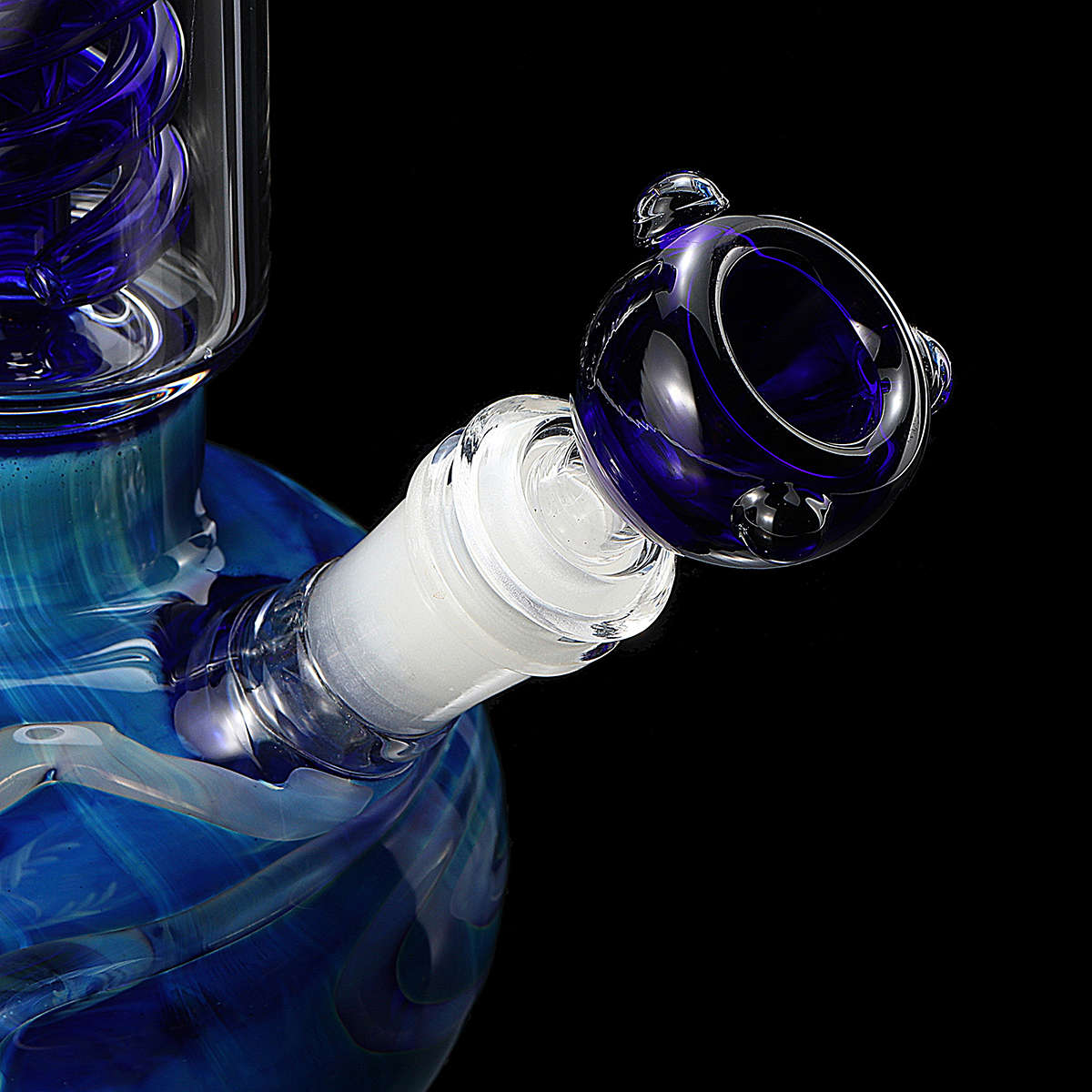 10.7 Inch Glass Bong Bubbler Water Pipe Hookah Beaker Ice Catcher Filter Bon
