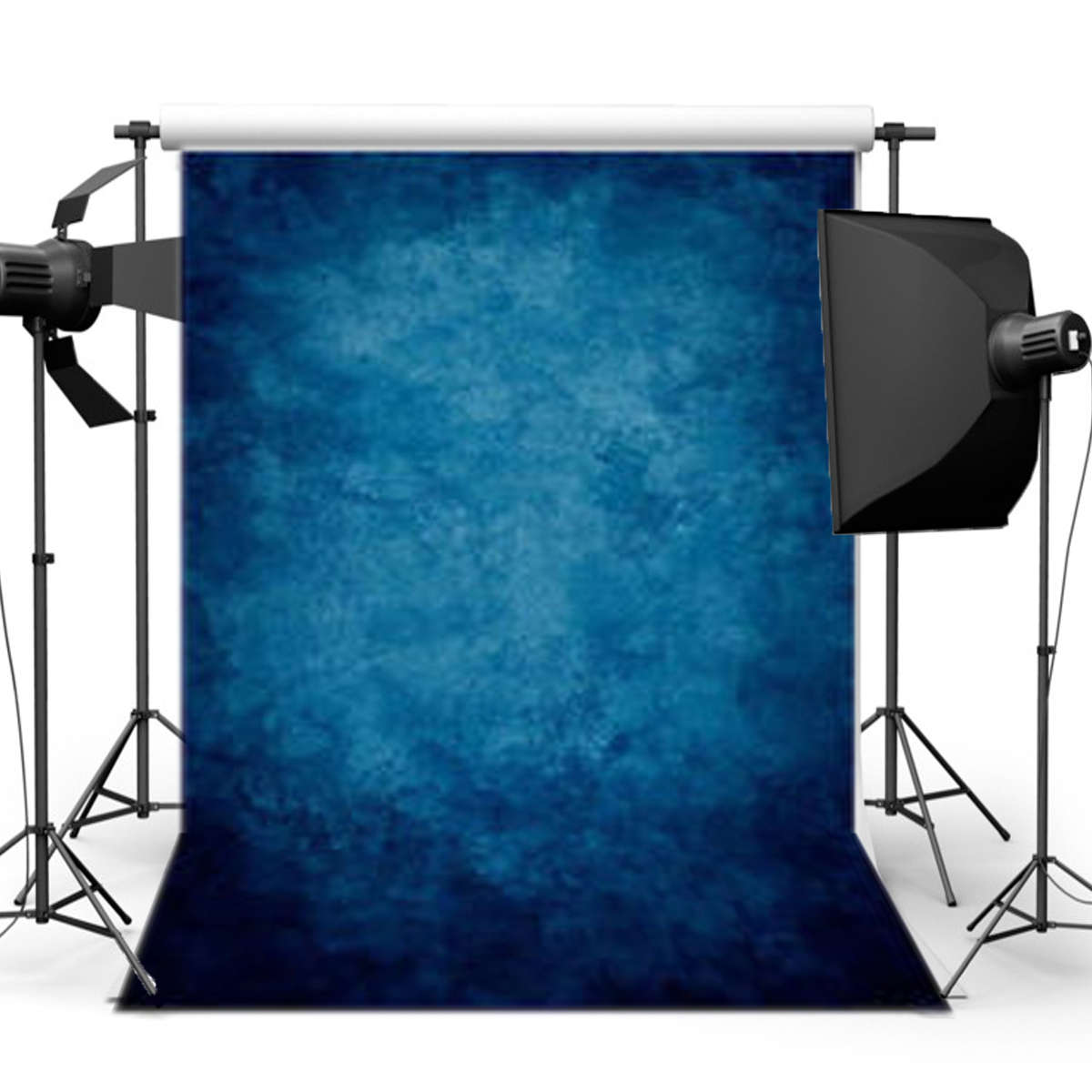 5x7ft Magic Dark Blue Mysterious Vinyl Background Photography Studio Photo Props