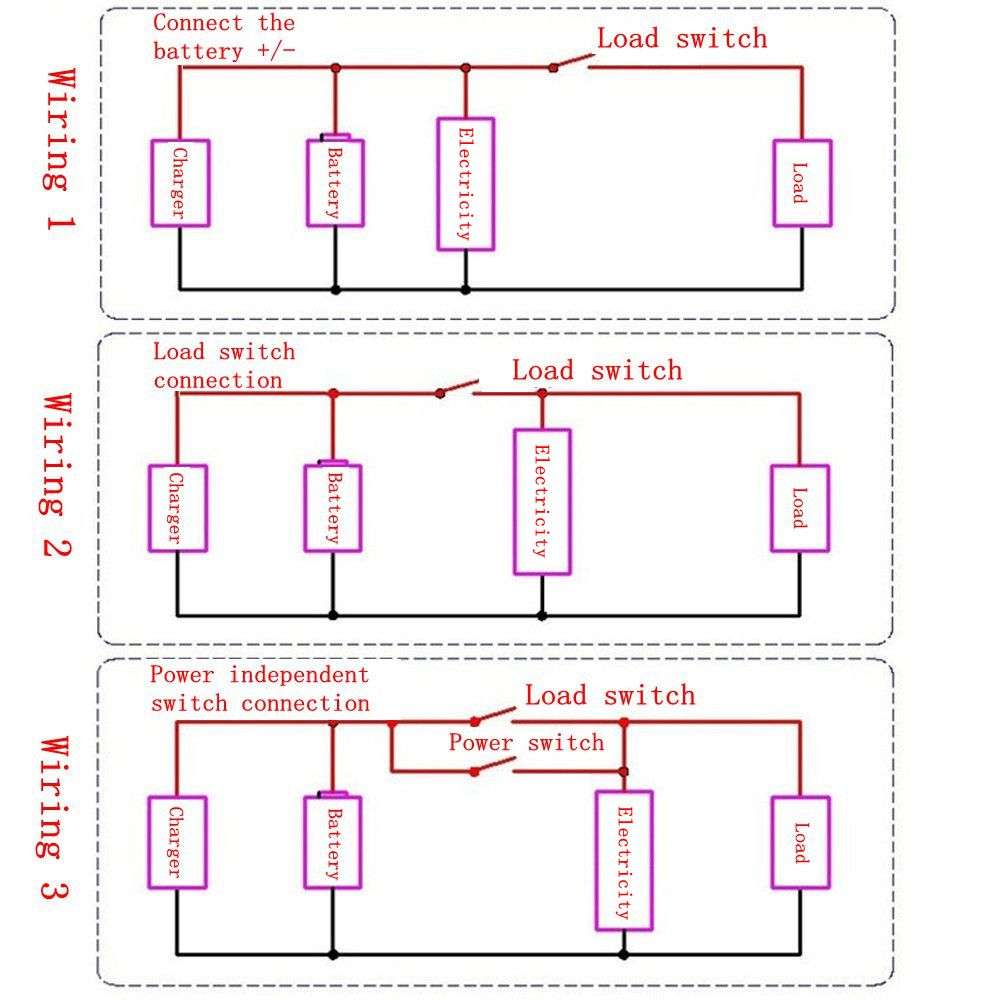 2Pcs 12V/24V/36V/48V 8-70V LCD Acid Lead Lithium Battery Capacity Indicator Board Digital Voltmeter