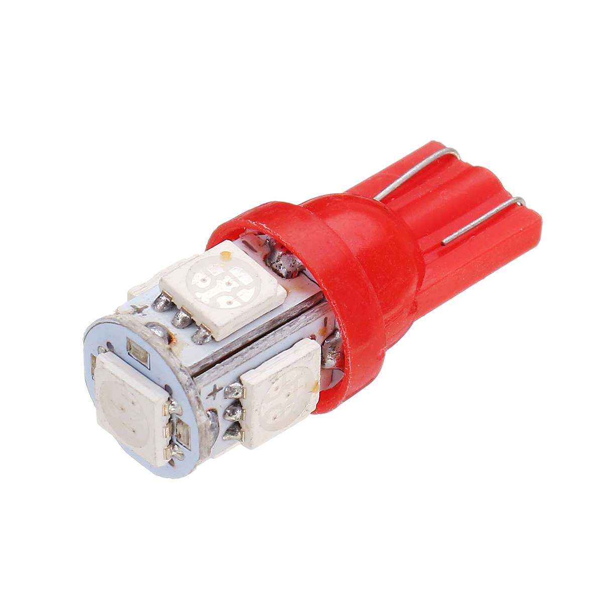 Set 25pcs T5 5050 1SMD 10pcs T10 5050 5SMD LED Car Side Marker Lights Wedge Reading Instrument Bulbs