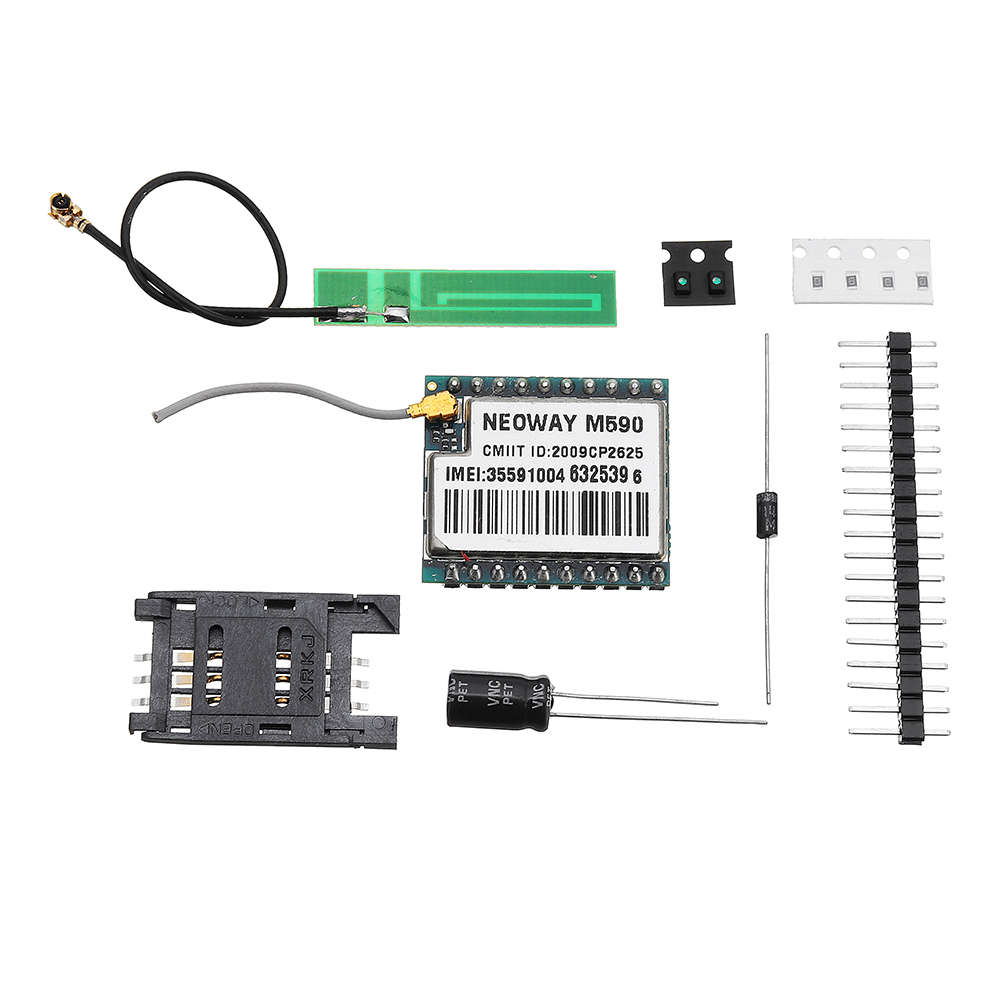 GSM GPRS SIM900 1800MHz Short Message Service m590 SMS Module DIY Kit For Arduino - 0.02kg