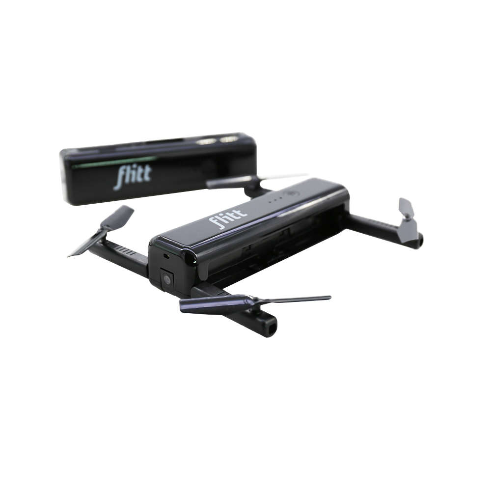 Flitt 720P WIFI FPV Optical Flow Positioning Foldable Pocket Portable RC Drone Quadcopter