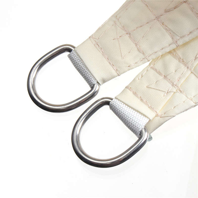 2.4M/8ft Square Sun Shade Sail UV Water Resistant Canopy Patio Garden Tent Awning