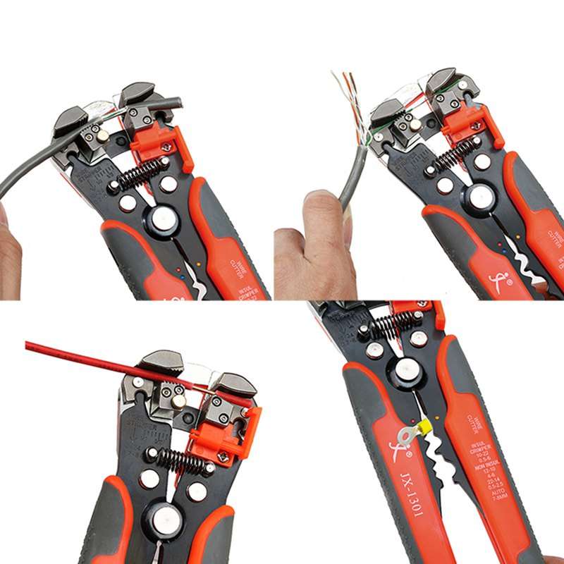 Paron JX-1301 Multifunctional Wire Strippers Terminals Crimping Tool Pliers