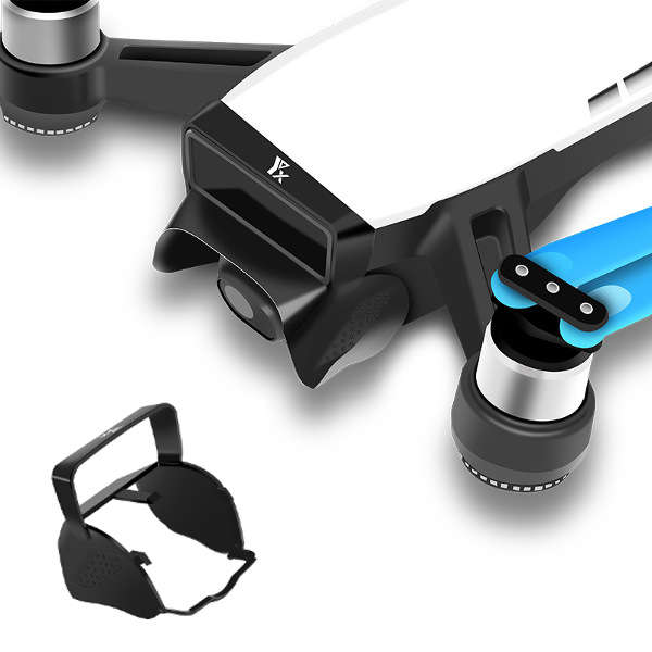 Camera Lens Hood Sunshade Anti-Glare Camera Gimbal protector Cover Cap for DJI Spark