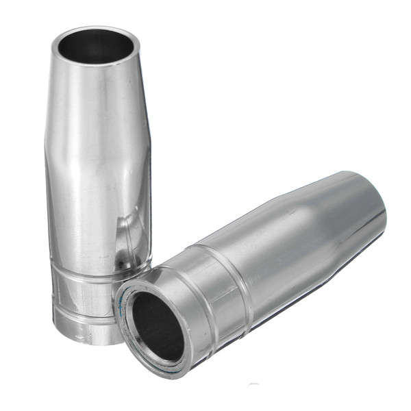 12Pcs 0.6mm M6 Thread MB15 Mig Welding Torch Shroud Nozzle Tip Kit