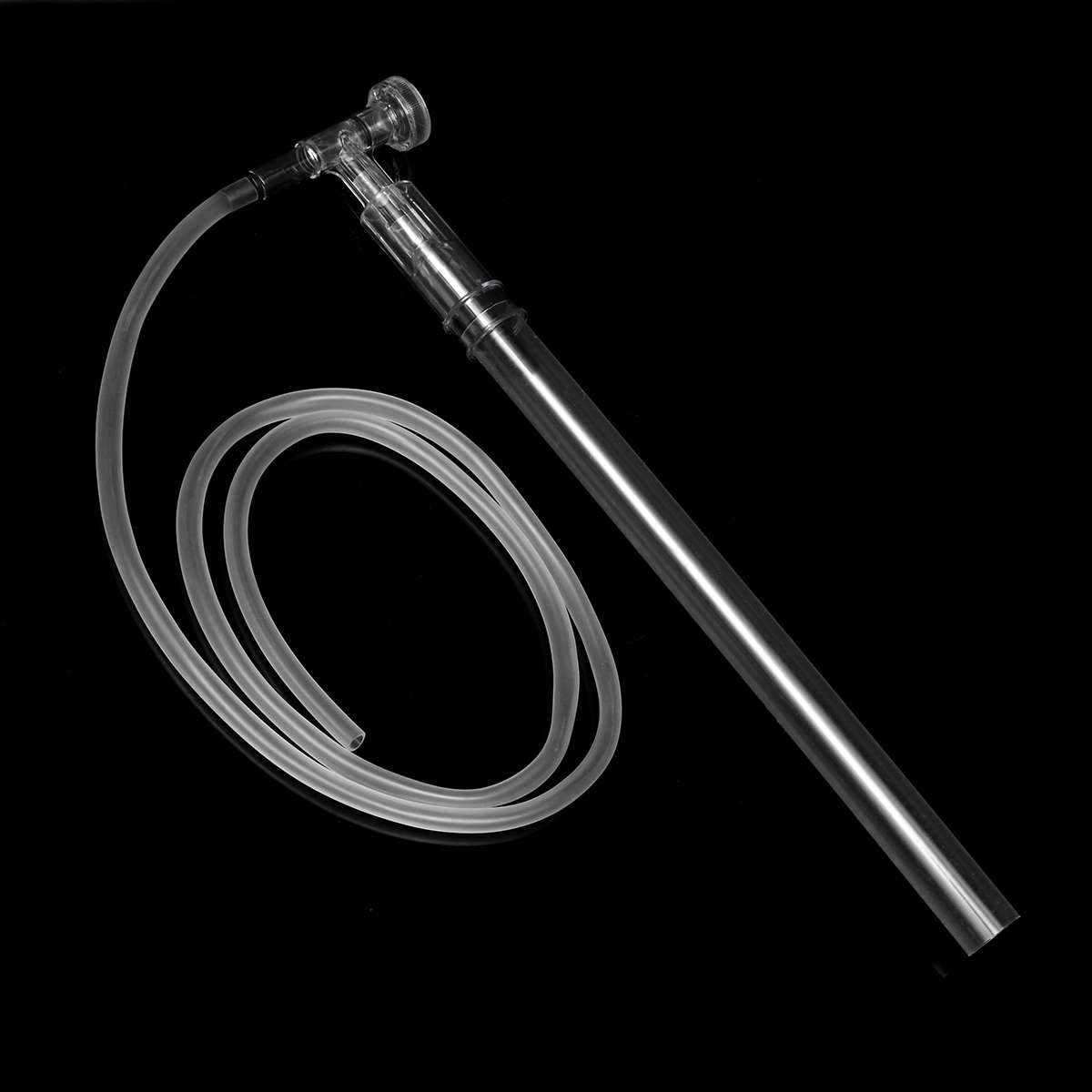 Change Siphon Water Pipe Aquarium Vacuum Pump Gravel Cleaner Fish Tank