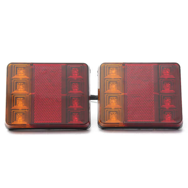 12V LED Van Truck Trailer Stop Rear Tail Brake Light Indicator Lamp